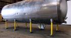 Used Zero Milk Cooling Tank, Model NV1500, 1,500 Gallon, 304 Stainless steel, Horizontal. Approximate 52