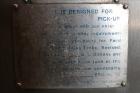 Used Zero Milk Cooling Tank, Model NV1500, 1,500 Gallon, 304 Stainless steel, Horizontal. Approximate 52