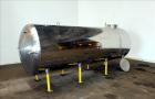 Used Zero Milk Cooling Tank, Model NV1500, 1,500 Gallon, 304 Stainless steel, Horizontal. Approximate 52