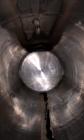 Used Zero Milk Cooling Tank, Model NV1500, 1,500 Gallon, 304 Stainless steel, Horizontal. Approximate 52