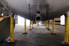 Used Zero Milk Cooling Tank, Model NV1500, 1,500 Gallon, 304 Stainless steel, Horizontal. Approximate 52