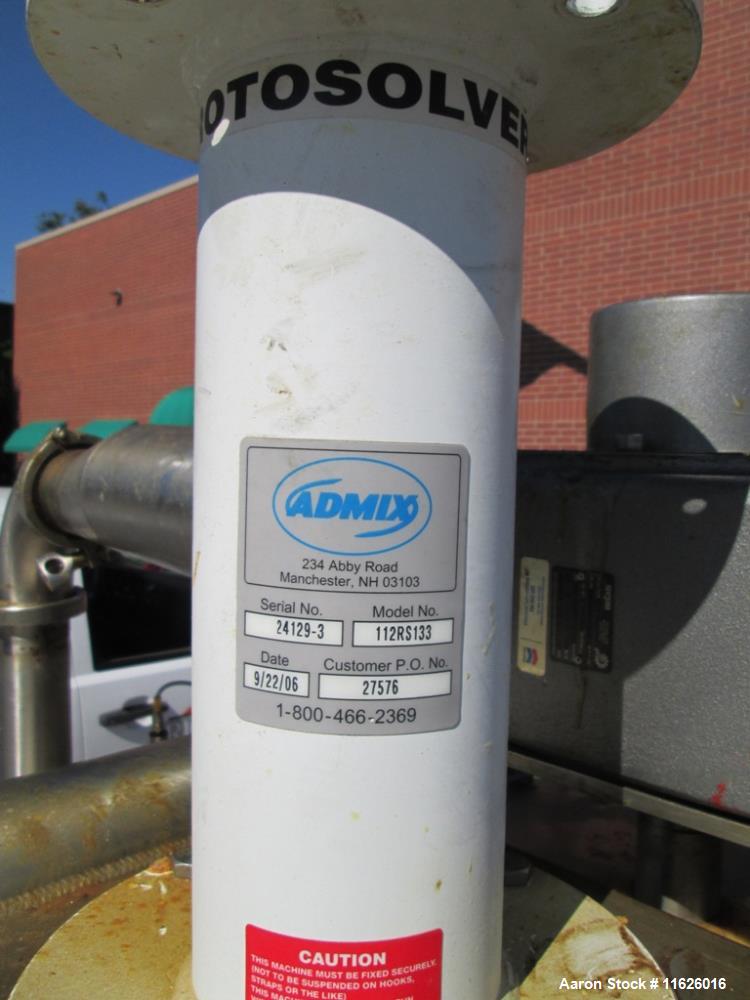 Used- 500 Gallon Stainless Steel Jacketed A and B Processor.