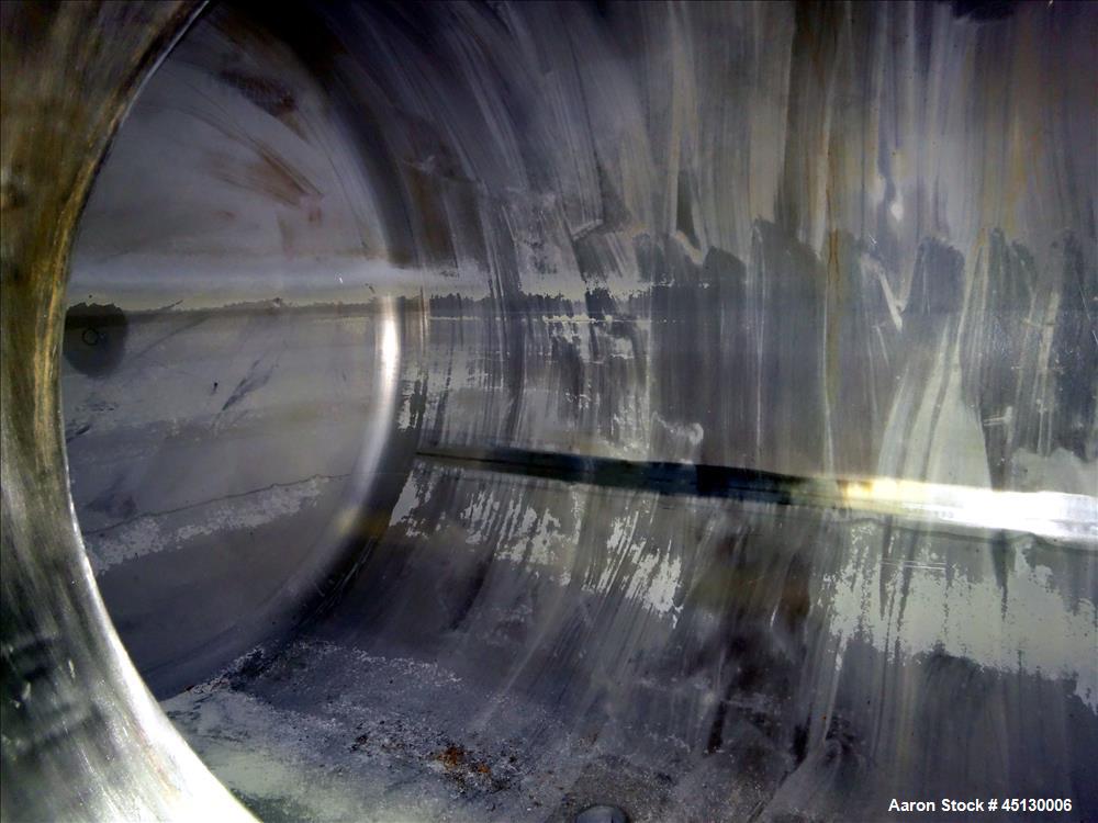 Used Stainless Services Ltd Tank, 502 Gallon (1900 liter), 316L Stainless Steel