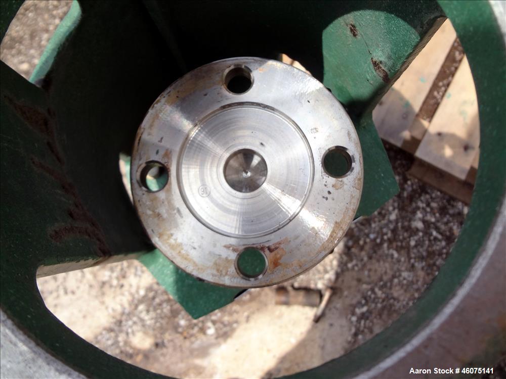 Used Tank, 500 Gallon, 304 Stainless Steel, Vertical. Approximate 48" diameter x 60" straight side, dished top & bottom. Off center top entering Lightnin agitator, model XJCA-100, serial# 87/309324. ...