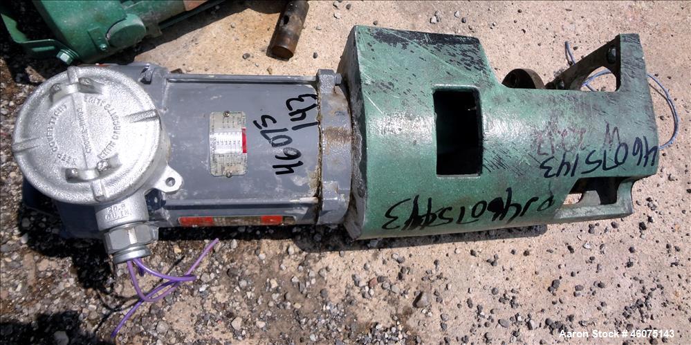 Used Tank, 500 Gallon, 304 Stainless Steel, Vertical. Approximate 48" diameter x 60" straight side, dished top & bottom. Off center top entering Lightnin agitator serial number 88/363017-03. Shaft an...