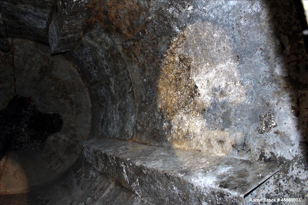Used Tank, Approximate 700 Gallon, 304 Stainless Steel, Vertical. 48" Diameter x 82" straight side. Flat welded top, cone bottom. Openings Top: (1) 18", (2) 2". Side (1) 4", (5) 1". 2" Center bottom ...