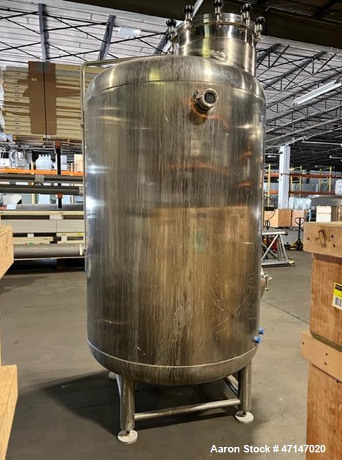 Used-Fronhofer 25BBL (775 gallon) Stainless Steel Brite Tank