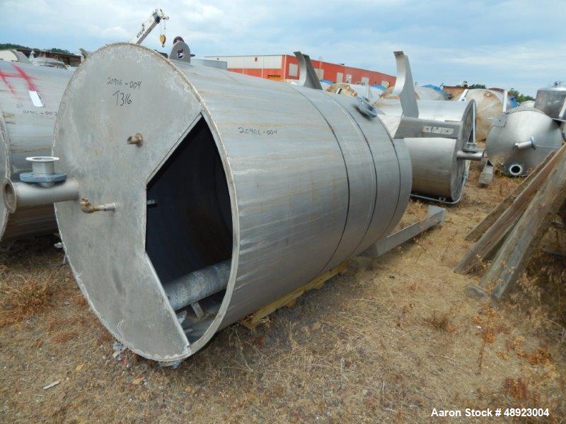 Used Tank, Approximately 800 Gallon.