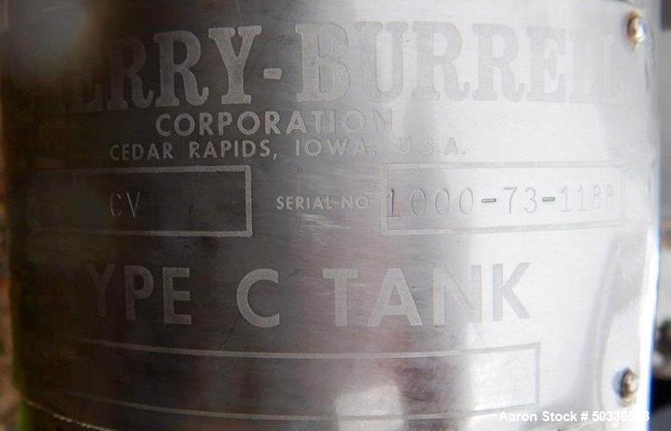 Used- Cherry Burrell Tank