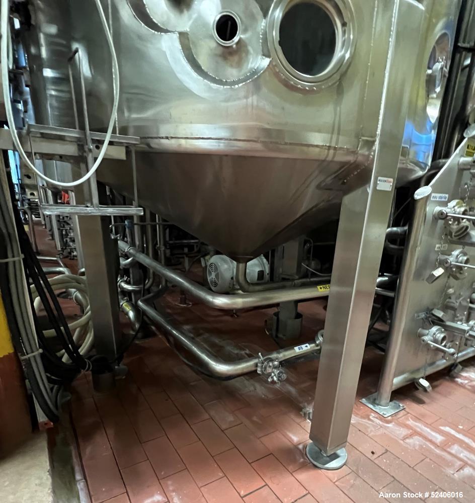 Used Falco Balance Jacketed Tank, Approximate 750 Gallon, 304 Stainless Steel, V