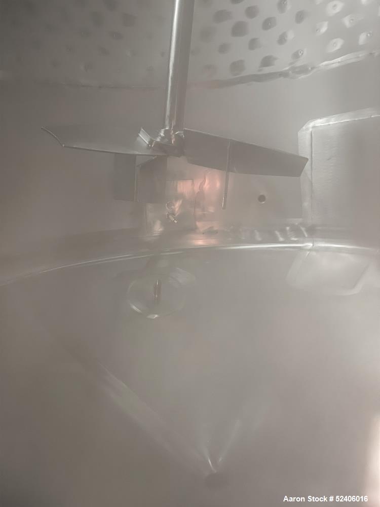 Used Falco Balance Jacketed Tank, Approximate 750 Gallon, 304 Stainless Steel, V