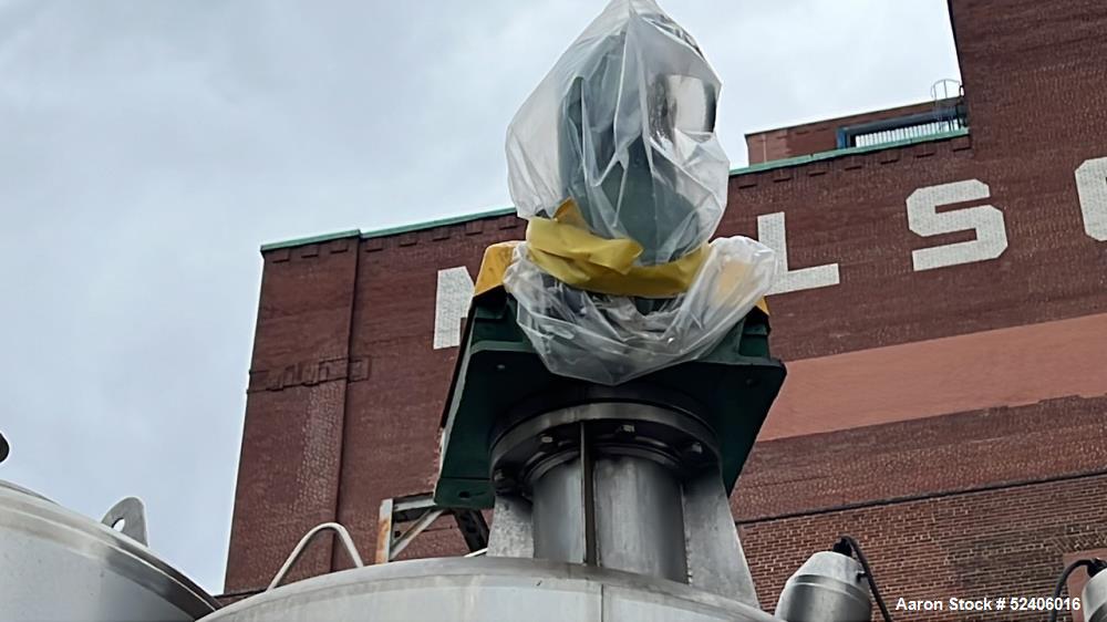 Used Falco Balance Jacketed Tank, Approximate 750 Gallon, 304 Stainless Steel, V