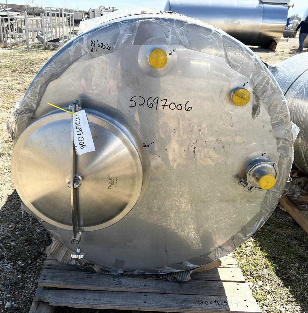 BCast Stainless 500 Gallon CIP Tank