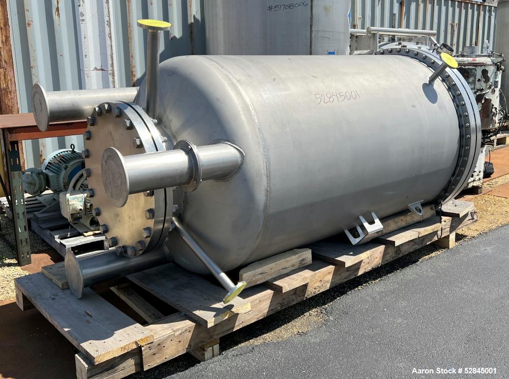 316 L Stainless Steel 855 Gallon Pressure Tank