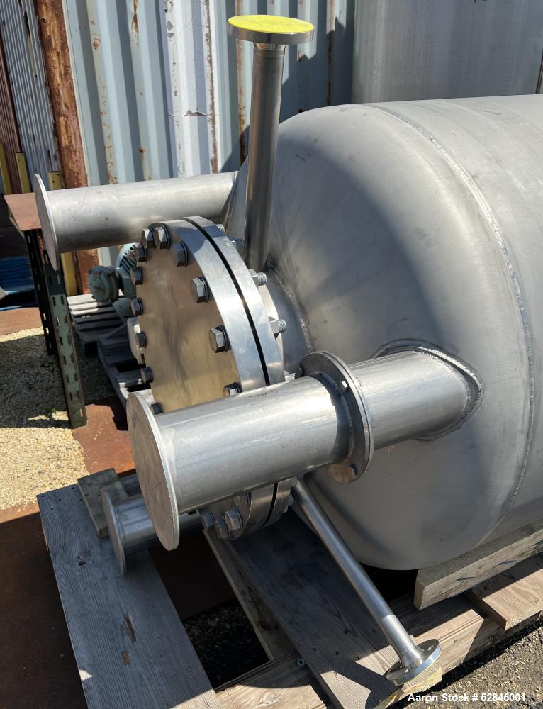 316 L Stainless Steel 855 Gallon Pressure Tank