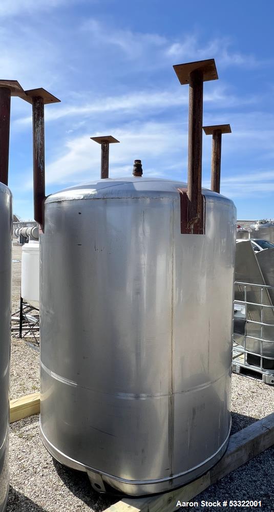 DCI Tank, 1,000 Gallon Capacity, Stainless Steel