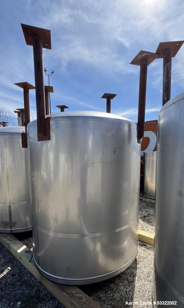 DCI Tank, 1,000 Gallon Capacity, Stainless Steel