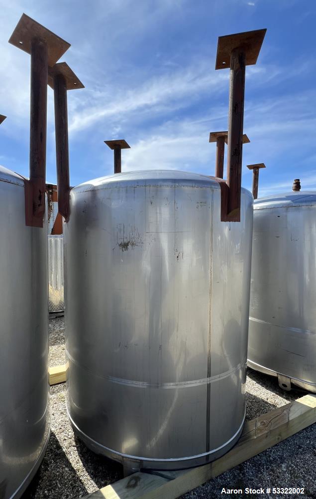 DCI Tank, 1,000 Gallon Capacity, Stainless Steel