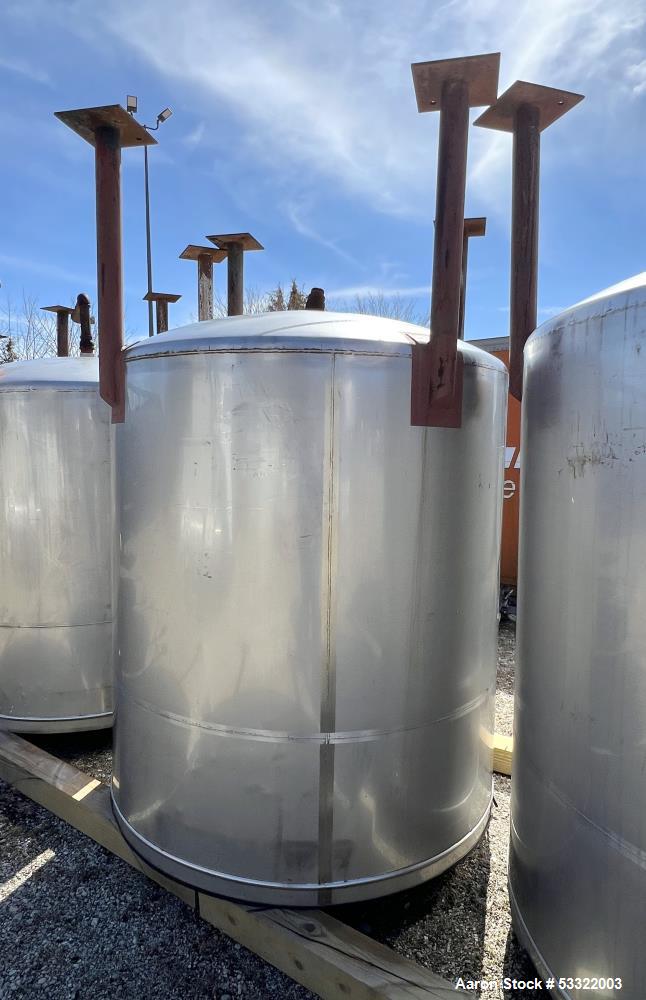 DCI Tank, 1,000 Gallon Capacity, Stainless Steel