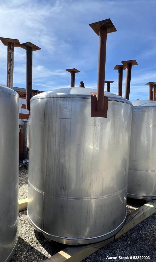 DCI Tank, 1,000 Gallon Capacity, Stainless Steel