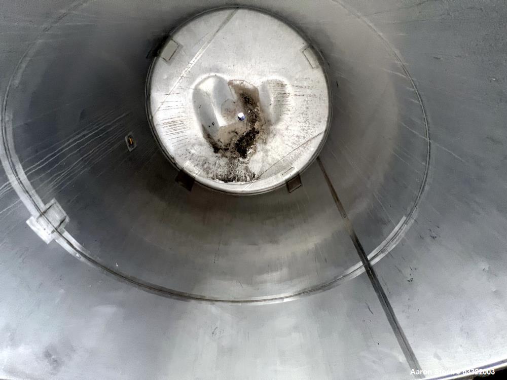 DCI Tank, 1,000 Gallon Capacity, Stainless Steel