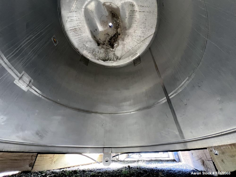 DCI Tank, 1,000 Gallon Capacity, Stainless Steel