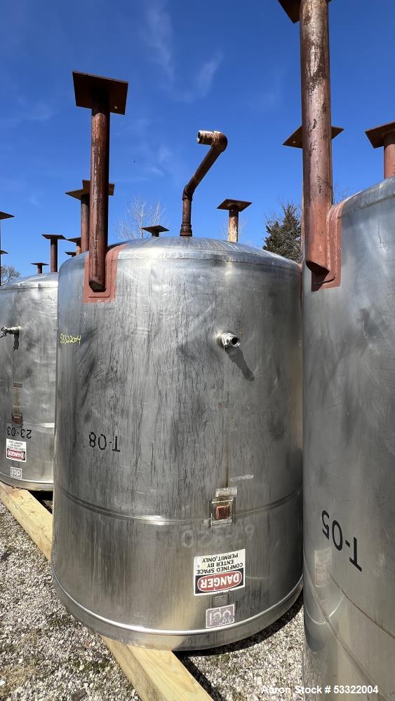 DCI Tank, 1,000 Gallon Capacity, Stainless Steel