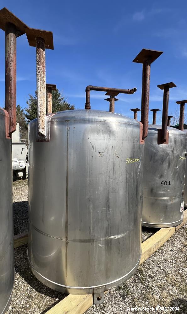 DCI Tank, 1,000 Gallon Capacity, Stainless Steel
