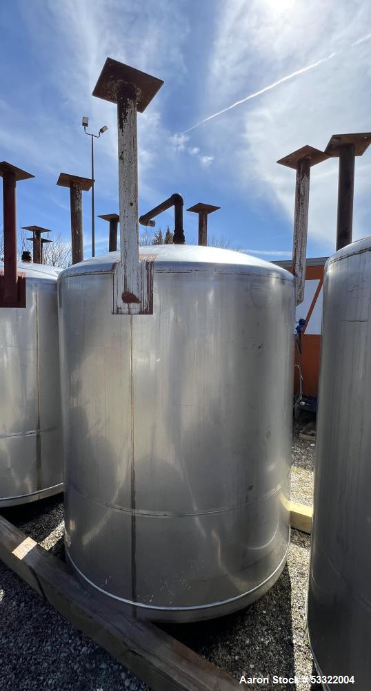 DCI Tank, 1,000 Gallon Capacity, Stainless Steel