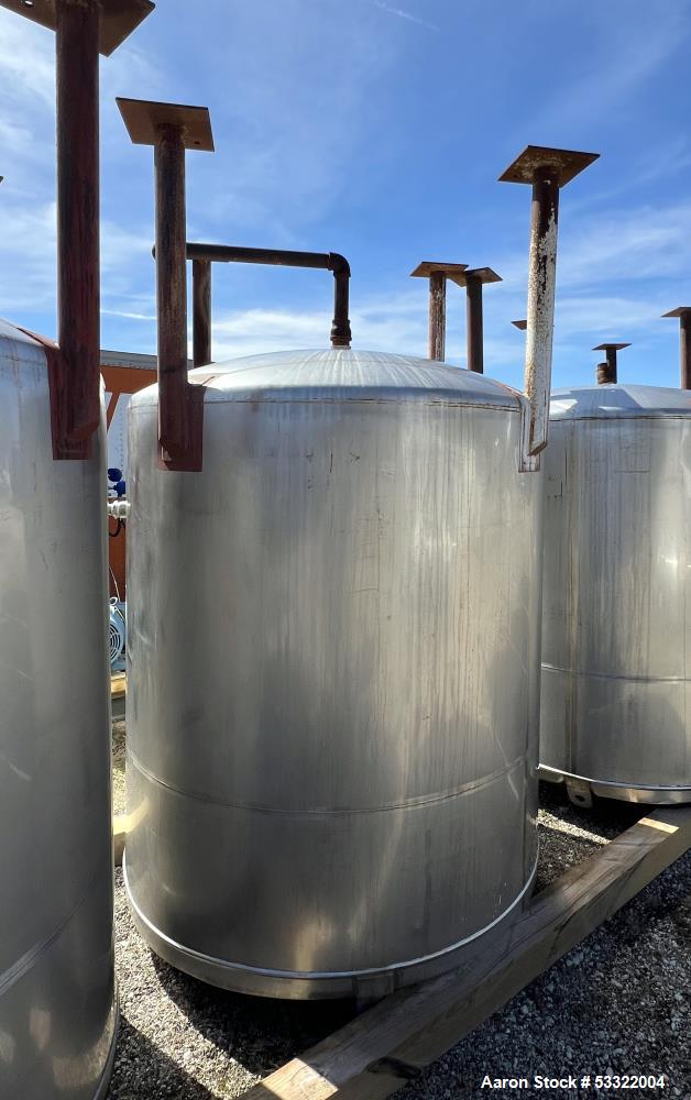 DCI Tank, 1,000 Gallon Capacity, Stainless Steel
