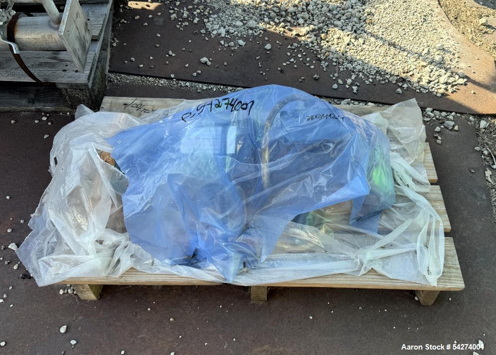 Used 750 Gallon Stainless Steel Vertical Mix Tank – Dual Turbine & Emulsifier (N