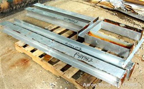 Used Wil Flow kettle, 725 gallon, 304 stainless steel, vertical. 60" diameter x 58" straight side. Open top with (2) half covers, sloped bottom. Dimple jacket on 3' of bottom side wall, rated 50 psi ...