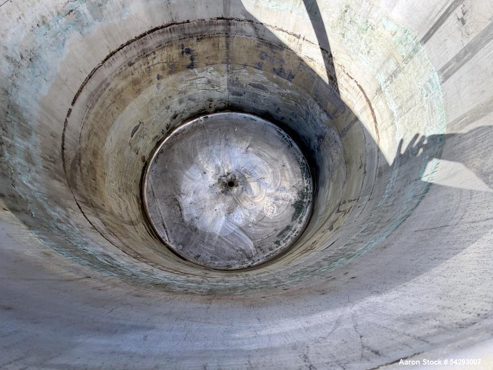 Used Perry Products 750 Gallon 304 Stainless Steel Storage Tank – Open Top, Leg 