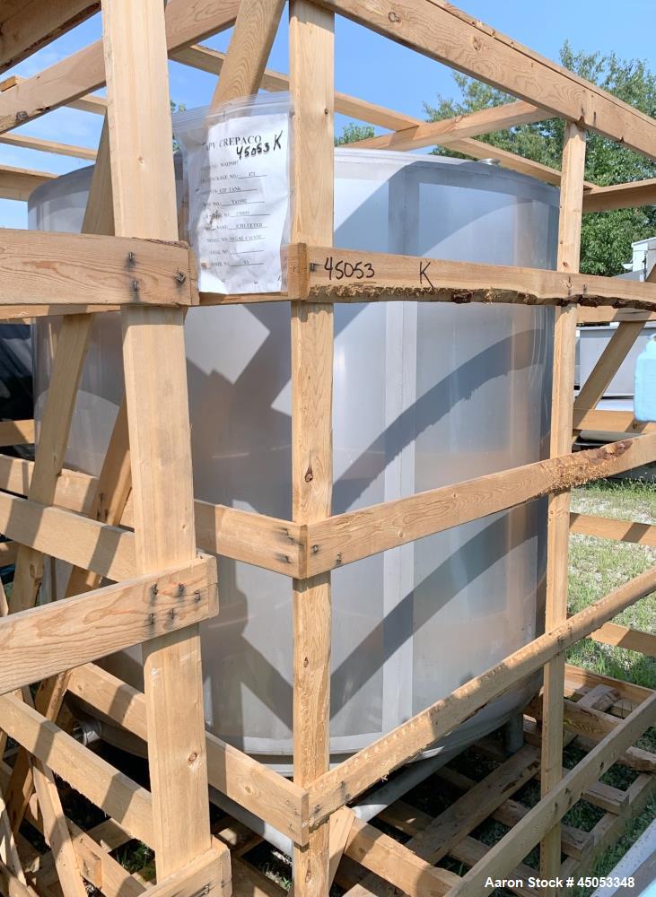 UNUSED- APV Crepaco 800 Gallon Tank