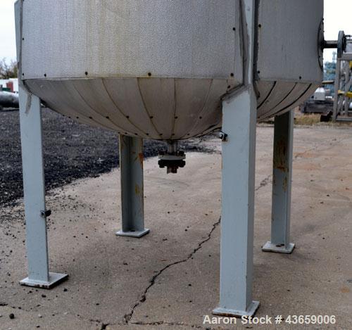 Used Arrow Tank & Engineering Pressure Tank, 570 Gallons, 304L Stainless Steel, Vertical. Approximate 48” diameter x 68” straight side, dished top and bottom. Internal rated Full Vacuum & 50psi at -2...