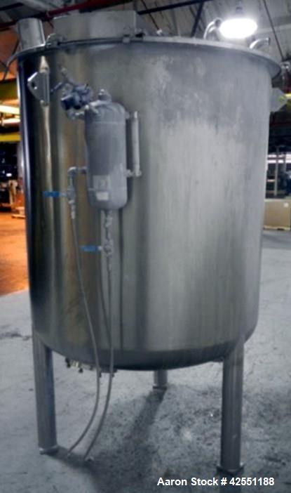 Used 689 Gallon Stainless Steel Bolz Mixing Tank, Model BE502