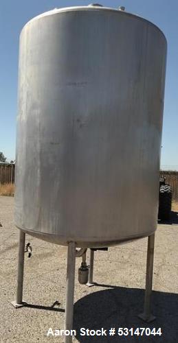 Used C.E. Howard 850 Gallon Stainless Steel Jacketed Tank – 304 SS, ASME Rated