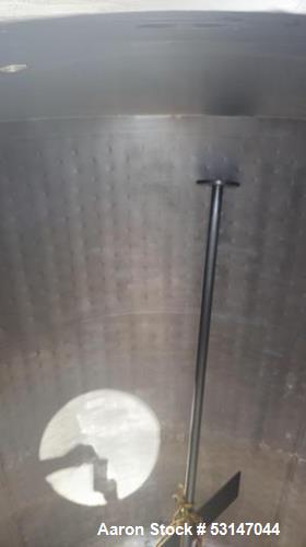 Used C.E. Howard 850 Gallon Stainless Steel Jacketed Tank – 304 SS, ASME Rated