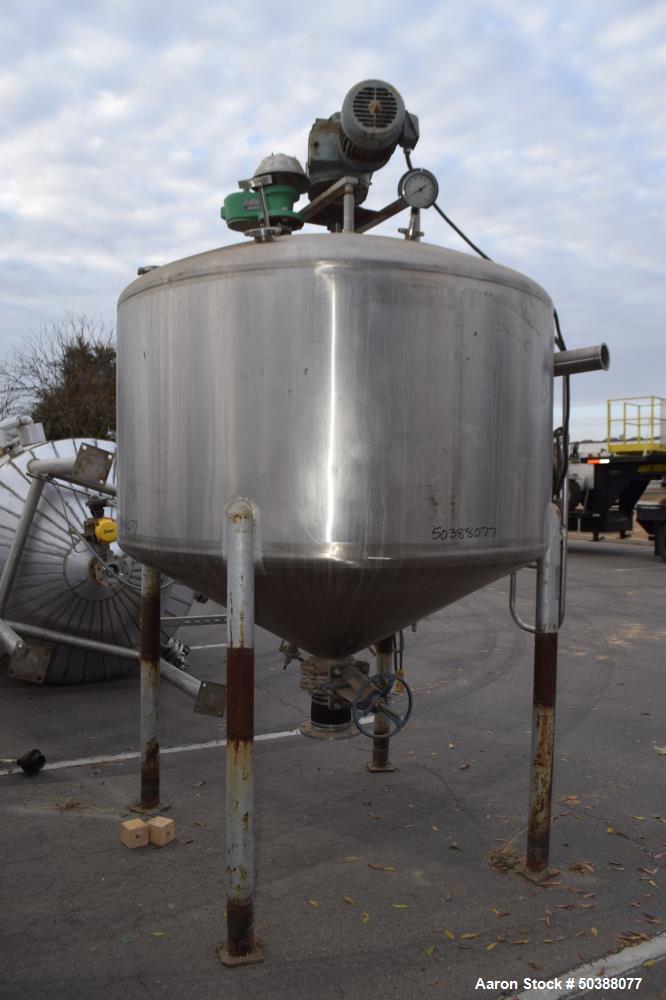 Used- Cherry-Burrell 750 Gallon Super Mixer Tank