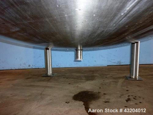 Used Cherry Burrell Tank, 750 Gallon, Stainless Steel, Vertical.  60" Diameter x 55-1/2" straight side, dished top and bottom.  Stainless steel agitator bridge with a 1-1/2 hp, 1730 rpm drive with a ...