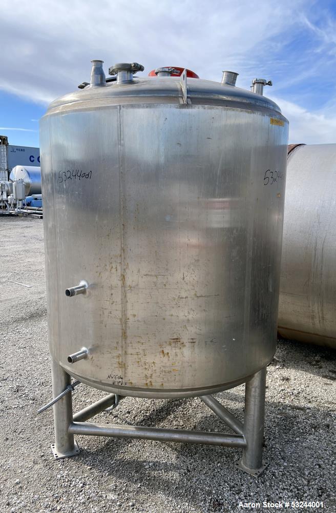 Cherry Burrell 575 Gallon Jacketed Tank