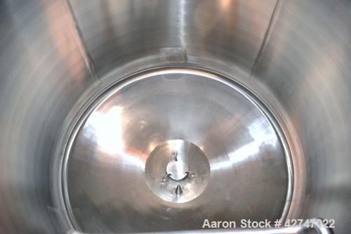 Unused- DCI Pressure Tank, 3000 Liter (792 Gallon), 316L Stainless Steel, Vertical. 60’’ Diameter x 58’’ straight side, dished top and bottom. Internal rated 50/-15 psi at 350 degrees F. Tank insulat...
