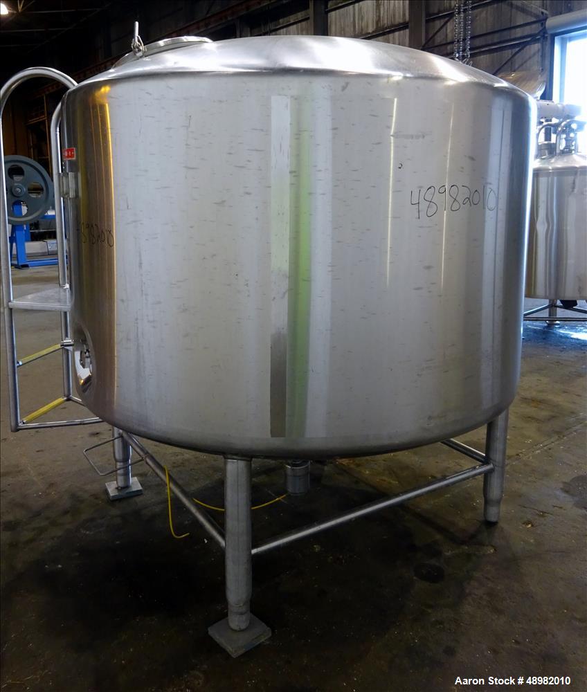 Used- DCI Tank, 800 Gallon, 316 Stainless Steel, Vertical.