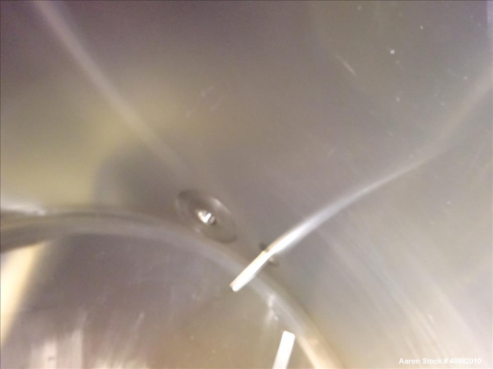 Used DCI Tank, 800 Gallon, 316 Stainless Steel, Vertical.