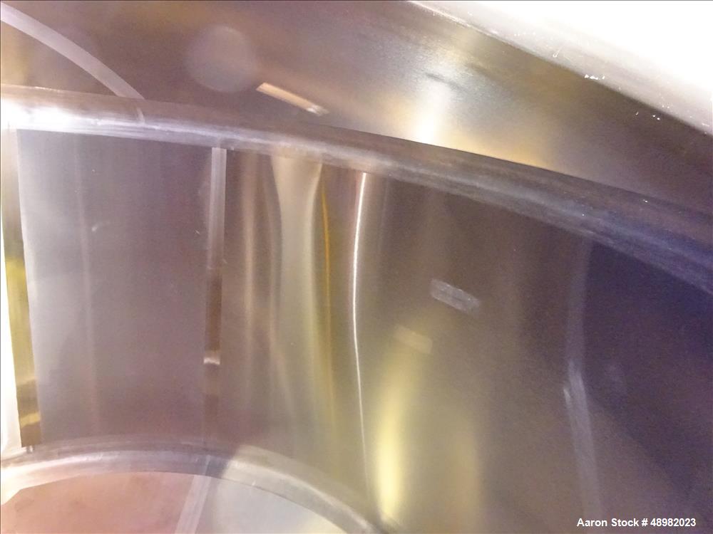 Used DCI Tank, 800 Gallon, 316 Stainless Steel, Vertical.