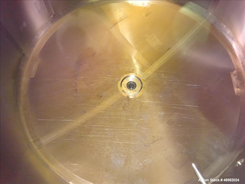 Used DCI Tank, 800 Gallon, 316 Stainless Steel, Vertical.