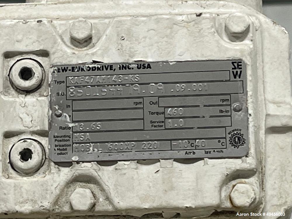 Used DCI Jacketed Tank, 900 Gallon