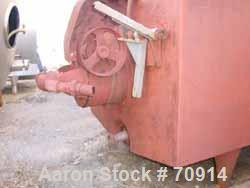 Used Delaval coil vat batch processor, 770 gallon, 4300 pound capacity. 42" wide x 106" long x approximately 40" deep. Coil agitator, 17 turns of 2" diameter pipe for heating or cooling. Insulated pa...