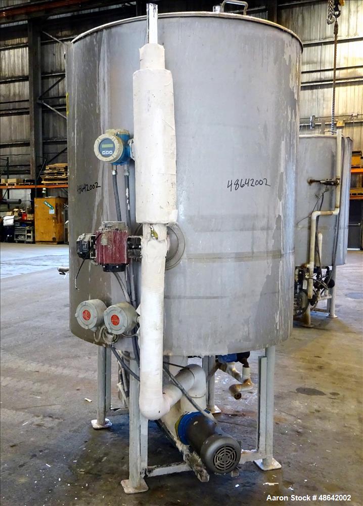 Used Feldmeier Tank, Approximate 650 Gallons, 304 Stainless Steel, Ver
