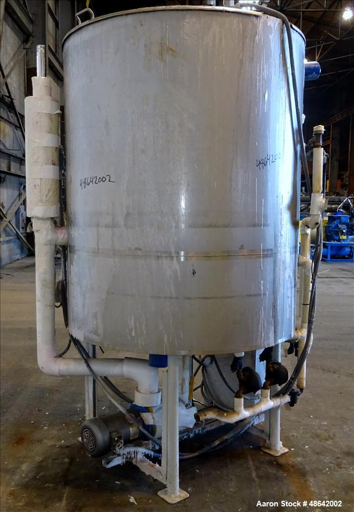 Used- Feldmeier Tank, Approximate 650 Gallons, 304 Stainless Steel, Ver